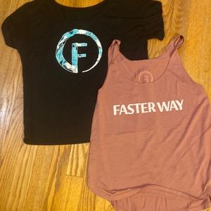 Set of Faster Way to Fat Loss shirts